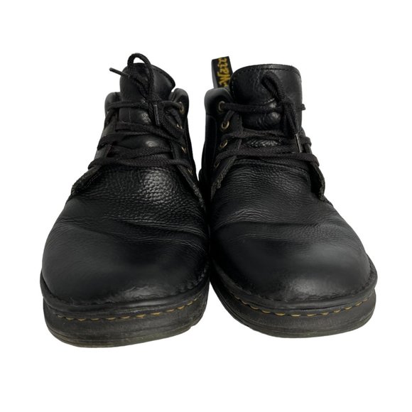 Dr Martens Doc Martens LEA GRIZZLY Mens 12 Chukka Boots Black Pebbled Leather main image 7